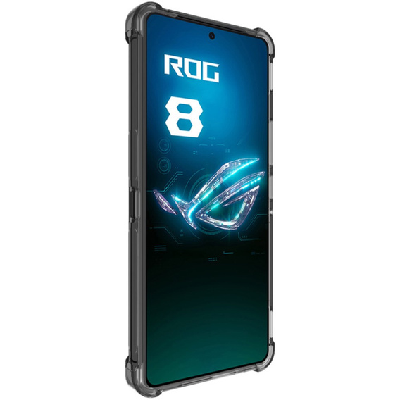 Чехол IMAK до ASUS ROG Phone 8 Pro, Dropproof, прозрачный / черный