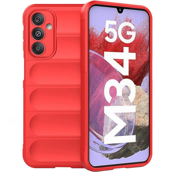 Чoхол до Samsung Galaxy M34, Gaming Shockproof, червоний