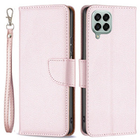 Чохол-книжка для Samsung Galaxy M33 5G, Wallet Litchi Magnet, рожевий rose gold