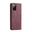 Чехол CASEME для Samsung Galaxy S20 FE, Leather Wallet Case, красный