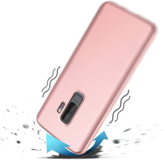 Чехол до Samsung Galaxy S9+ Plus, Suritch Full Body, розовый rose gold