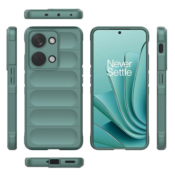 Чехол до OnePlus Nord 3 5G, Gaming Shockproof, зелёный
