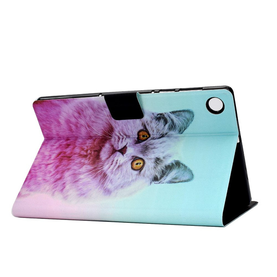 Чехол до Samsung Galaxy Tab A9 X110 / X115, pink cat