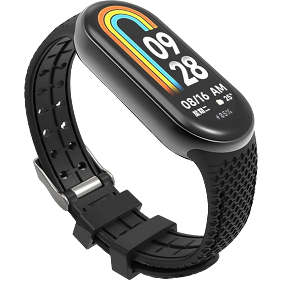 Силиконовый ремешок для Xiaomi Smart Mi Band 8 / Xiaomi Smart Mi Band 9