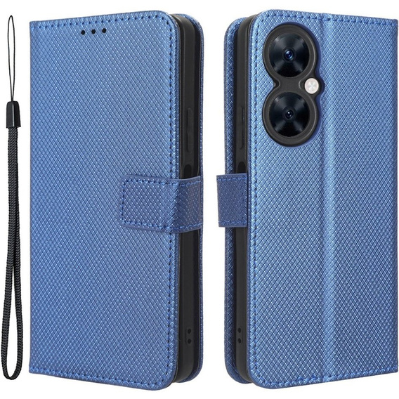 Откидной чехол для Huawei Nova 11i, Wallet Smart Magnet, синий
