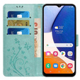 Откидной чехол для Samsung Galaxy A55 5G, Wallet, Butterfly, фиолетовый