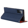 Кожаный чехол для Samsung Galaxy S20 FE, ERBORD Grain Leather, темно-синий