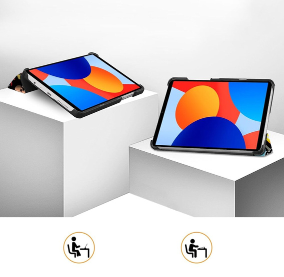 Чехол для Xiaomi Redmi Pad SE 8.7, Smartcase, graffiti