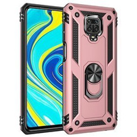 Броньований Чoхол до Xiaomi Redmi Note 9S / 9 Pro, Nox Case Ring, рожевий