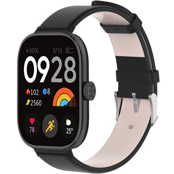 Шкіряний ремінець для Xiaomi Redmi Watch 4 / Smart Band 8 Pro