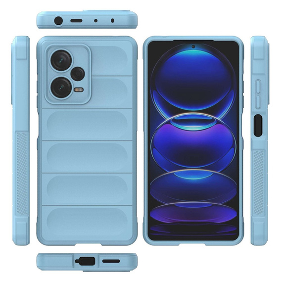 Чехол до Xiaomi Redmi Note 12 Pro+ 5G, Gaming Shockproof, синий