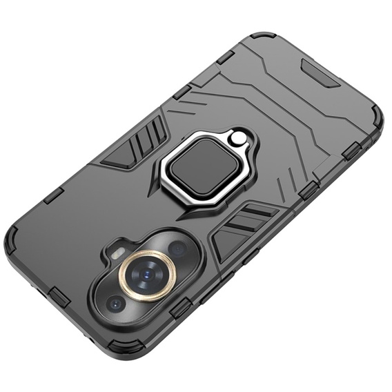 Чехол до Huawei Nova 11, Kickstand Ring, чёрный
