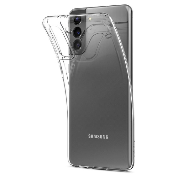 Чехол Spigen до Samsung Galaxy S21, Liquid Crystal, прозрачный 