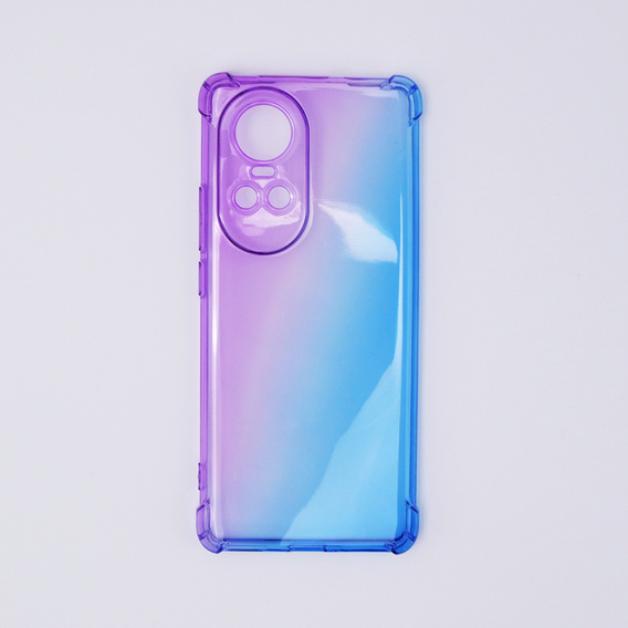 Чехол для Oppo Reno 10 / 10 Pro, Gradient Dropproof, Фиолетовый / синий