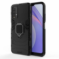 Чoхол до Xiaomi Redmi 9T / Poco M3, Kickstand Ring, чорний