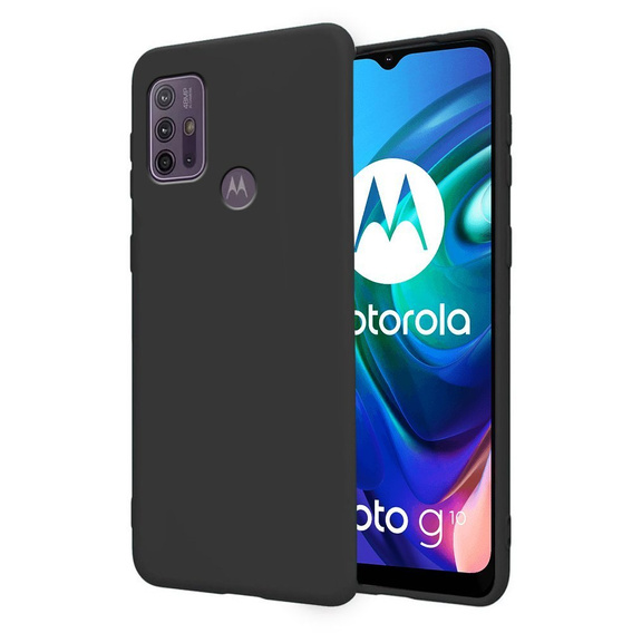 Тонкий корпус для Motorola Moto G10/G30, Slim, чёрный