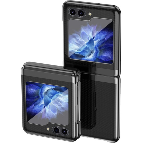 Чехол для Samsung Galaxy Z Flip6 5G, PC Case, прозрачный / черный