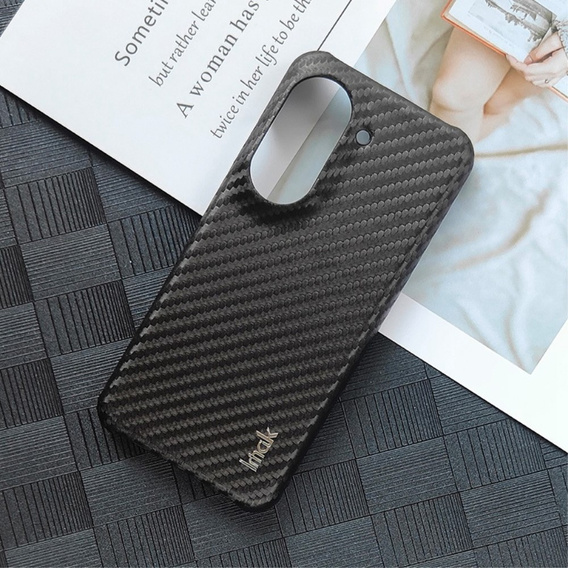 Чехол IMAK до Asus Zenfone 9 5G / 10 5G, Ruiyi Series Case Carbon, чёрный