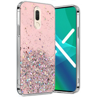 Чoхол до Huawei Mate 10 Lite, Glittery, рожевий