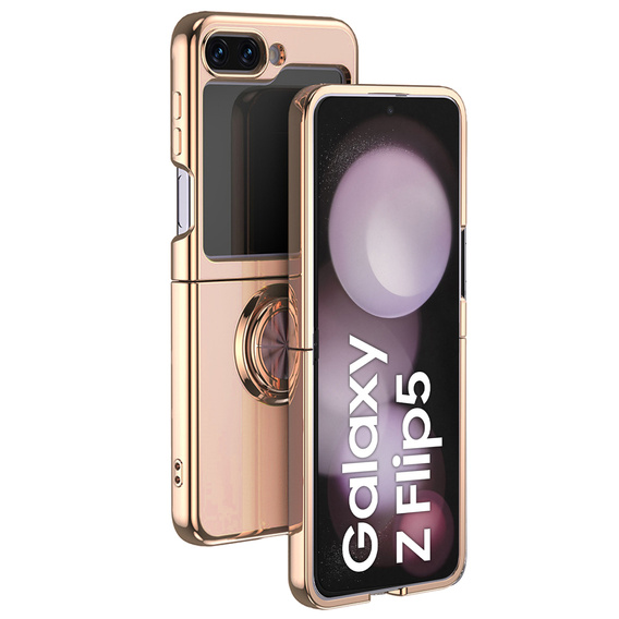 Чехол до Samsung Galaxy Z Flip 5 5G, Electro Ring, розовый