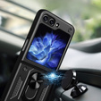 Бронированный Чехол до Samsung Galaxy Z Flip5 5G, Nox Case Ring, чёрный