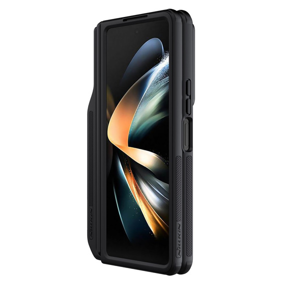 NILLKIN Чохол для Samsung Galaxy Z Fold5 5G, слот для ручки CamShield Pro, з підставкою, чорний