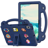 Дитячий чохол для планшета Samsung Tab A8 X200 / X205, Cute Patterns, з підставкою, темно-синій