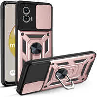 Чохол NOX Camera Slide Motorola Moto G73 5G, CamShield Slide, рожевий rose gold