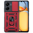 Чехол Camera Slide Xiaomi Redmi 13C / Poco C65, CamShield Slide, красный