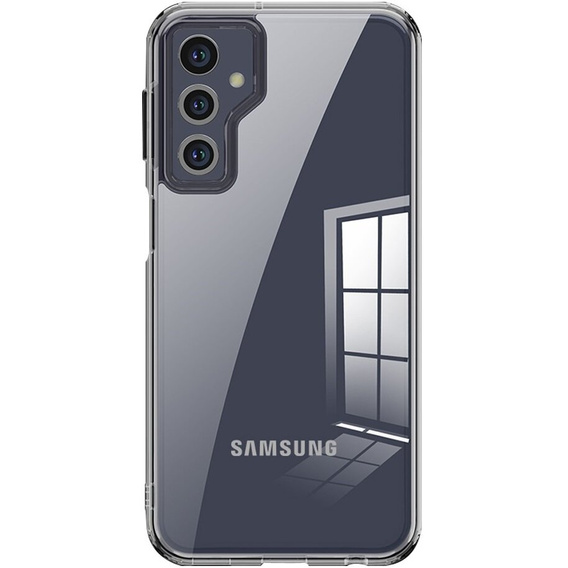 Чехол до Samsung Galaxy M34, Fusion Hybrid, прозрачный