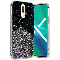 Чoхол до Huawei Mate 10 Lite, Glittery, чорний