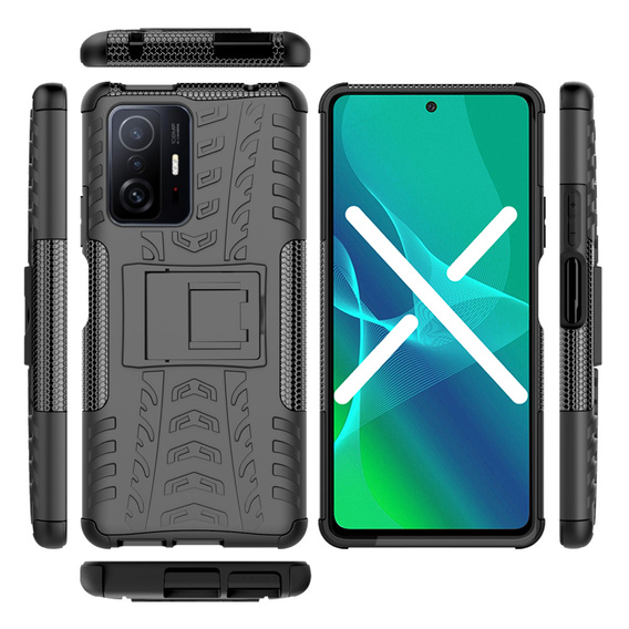 Чехол до Xiaomi 11T / 11T Pro, Tire Armor, чёрный