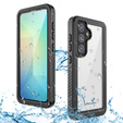 Водонепроницаемый чехол IP68 для Samsung Galaxy S25, чёрный