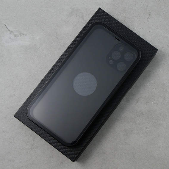 Чохол для iPhone 12 Pro, Dual Glass, для Magsafe, чорний