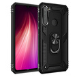 Бронированный Чехол до Xiaomi Redmi Note 8, Nox Case Ring, чёрный