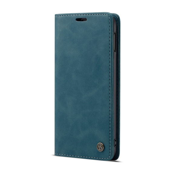 Чехол CASEME для Samsung Galaxy S10E, Leather Wallet Case, синий