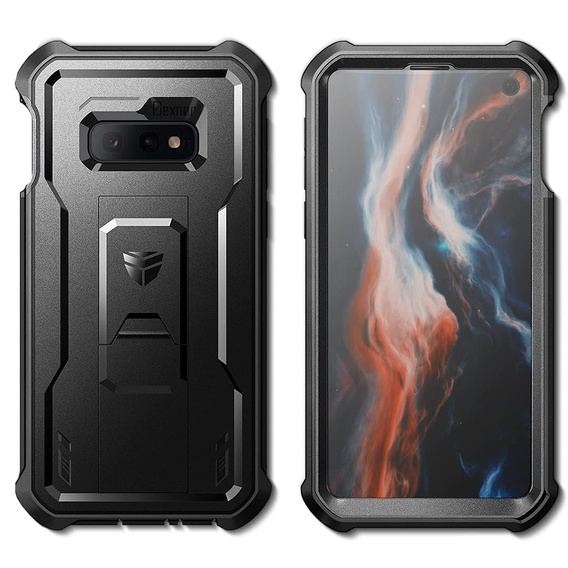 Бронированный чехол для Samsung Galaxy S10e, Dexnor Full Body, чёрный