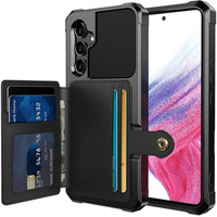 Чехол для Samsung Galaxy A54 5G, Card Holder Kickstand, чёрный