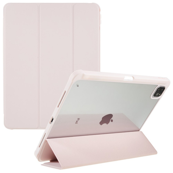 Чехол для iPad Pro 11 2022 / 2021 / 2020 / 2018, Smartcase Hybrid, с местом для стилуса, розовый