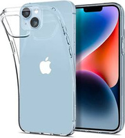 Чoхол Spigen до iPhone 14, Liquid Crystal, прозорий