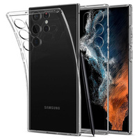 Чехол Spigen до Samsung Galaxy S22 Ultra, Liquid Crystal, прозрачный