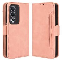 Откидной чехол для Oppo A80, Card Slot, розовый