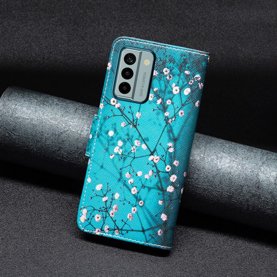 Чохол-книжка для Nokia G22, Wallet, Sakura, м'яти