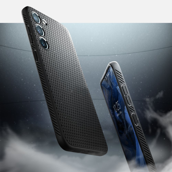 Чехол Spigen до Samsung Galaxy S23, Liquid Air, чёрный