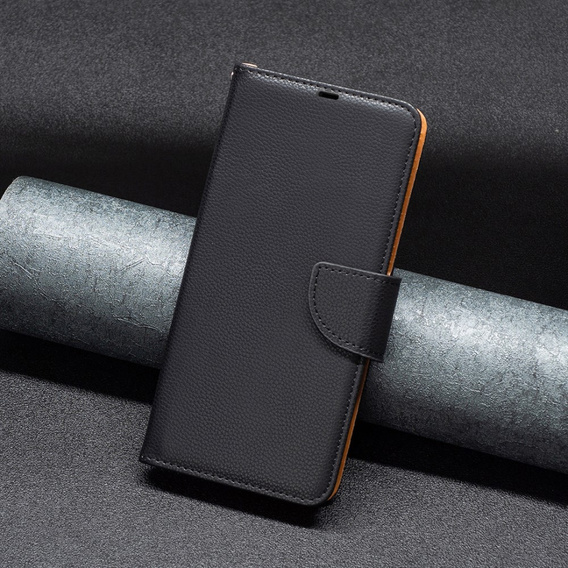 Чохол-книжка для Samsung Galaxy A34 5G, Wallet Litchi Magnet, чорний