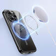 Чохол для iPhone 14 Pro, Electro MagSafe, чорний + Скло на екран