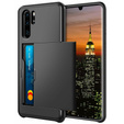 Чехол до Huawei P30 Pro, Sliding Card Holder, чёрный