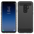 Чехол для Samsung Galaxy S9+ Plus Hybrid Armor Carbon Cover черный