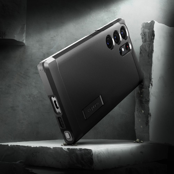 Чехол Spigen до Samsung Galaxy S23 Ultra, Tough Armor, чёрный