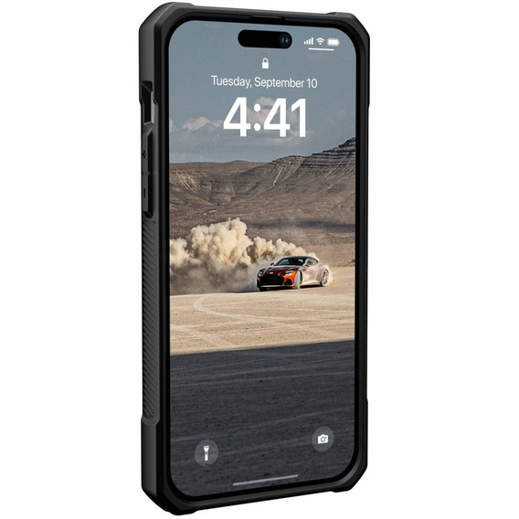 чехол Urban Armor Gear для iPhone 14 Pro Max, Monarch, carbon чёрный